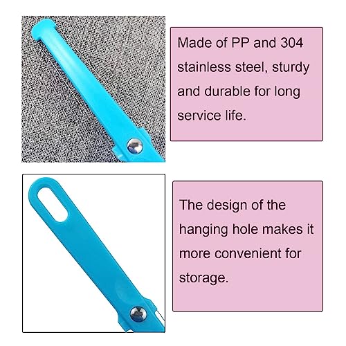 3 Pack Cheese Slicer Handheld 2 Side Wire Blade Knife Butter Cutter Peeler Spatula Cake Sausage Ham Slicing Tool for Cheddar Gruyere Raclette Mozzarella Block