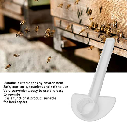20Pcs Bee Waterer Hives Water Feeder, Multifunctional Duck Beak Type Bee Feeding Water Feeder, Bee Water Feeder, Bee Watering Station, Bee Feeder, Beekeeper Equip Garden Tool