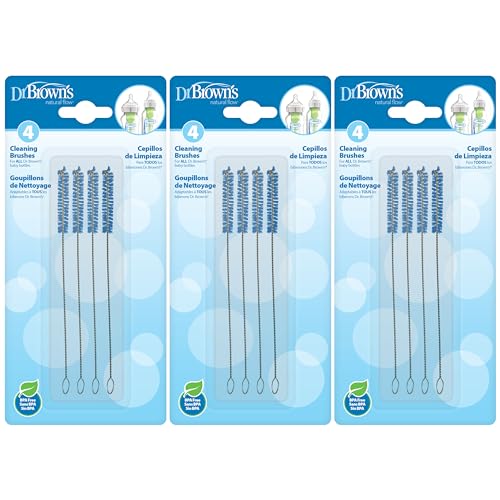 Dr. Brown's Anti-Colic Options+ Vent/Reservoir Cleaning Brush, BPA-Free, Blue, 12 Count, 3 Pack - size: 12 Pack