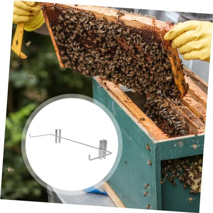 Beekeeping Frame Holder Adjustable Height Metal Bee Hive Stand for Beehives Useful Beekeeping Tool for Professionals and Beginners