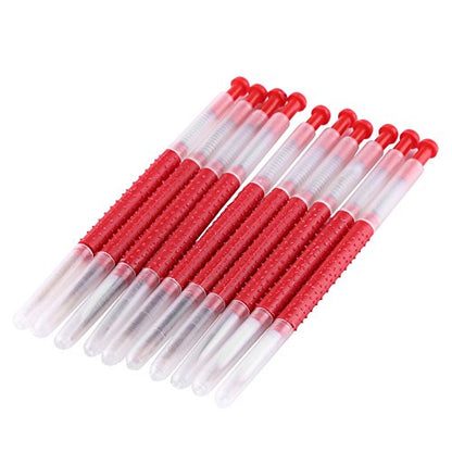 Beekeeping Grafting Tool, Queen Rearing for Precise Larva Transfer with Flexible Reed, Spring Plunger, 10 Piece Set for Royal Jelly Production, Apiary Queen Breeding