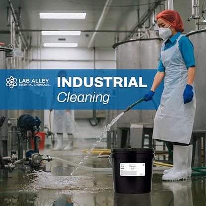 Lab Alley Sodium Carbonate Anhydrous FCC, Kosher, Halal, Water Softener, Food Additive, Cleaning Agent, and Laboratory Reagent (2 Pounds) - size: 2 Pounds