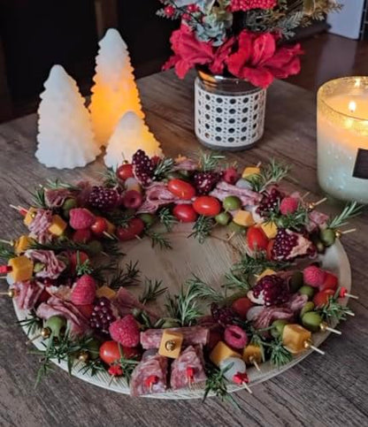 Charity Leaf Disposable Palm Leaf 14" Round Trays (100 pieces) Bamboo Like Serving Platters, Disposable Boards, Eco-Friendly Dinnerware For Weddings, Catering, Events - color: 100, size: 14" Round