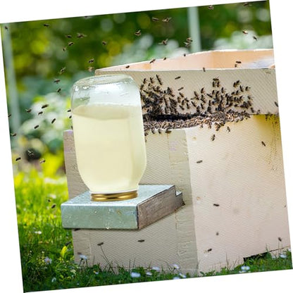 UPKOCH 5pcs Beehive Feeder Lid Entrance Reducer Sturdy Beekeeping Watering Device for Hive Simple Installation Bee Water Feeder Station