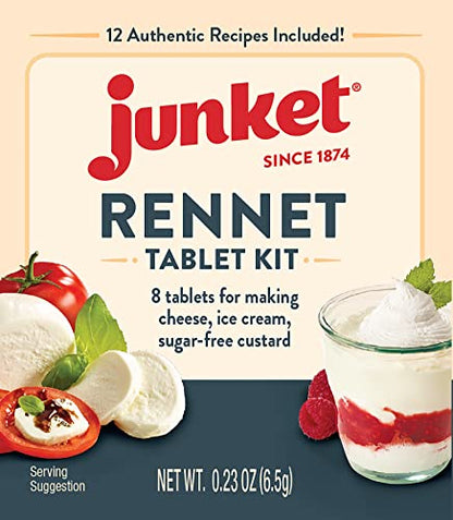 Junket Rennet Tablet Kit, 0.23 Ounces (Pack Of 12)