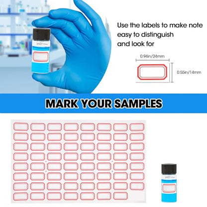 10ml Clear Glass Graduated Vials with Screw Caps and Plastic Stoppers, Small Sample Vials with Lids, Leak-Proof Liquid Storage Empty Vial, 12PCS - color: CLEAR, size: 10ml