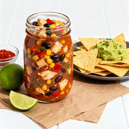 ComSaf Wide Mouth Mason Jars 32 oz with Lids 4 Pcs, Quart Mason Jars with Seal Band, Large Glass Jar, Big Canning Containers for Pickles, Jams, Sauces, Salsa, Sourdough, Juice, Suntea, Food Storage - size: 32oz wide mouth 4PCS
