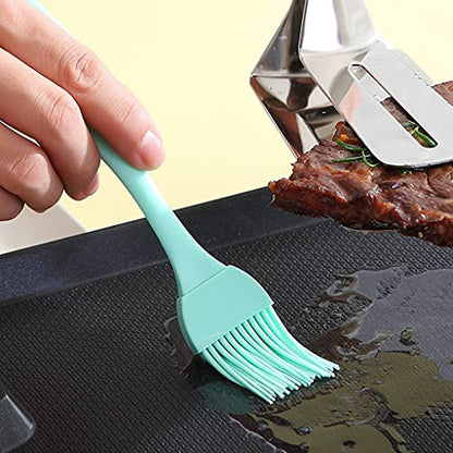 Silicones Pastries Brush Oil Butter Basting Brush for BBQ Cooking Baking Silicones Basting Pastries Brush