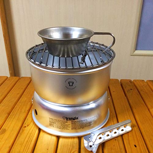 CAMPINGMOON φ8.27inch/φ21cm Round Stainless Steel Roasting Baking Steaming Cooling Rack Cooking Grid Grill Fits for 10-inch Dutch Oven W21 - color: Dia 8.3 inches, W21