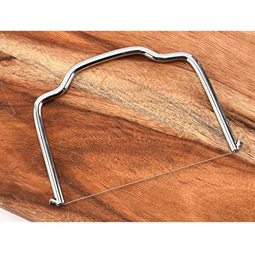 Multipurpose Handheld Cheese Wire Slicer Stainless Steel Foie Cutter Wire Butter Cutter Chocolate Cheese Slicer