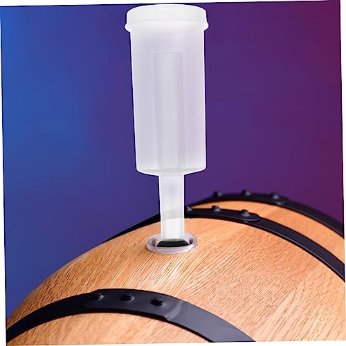 DECHOUS 3-Piece One-Way Brewing Stopper Set Silicone Air Locks for Fermentation Sturdy Brewing Stoppers Lids for Home Supplies
