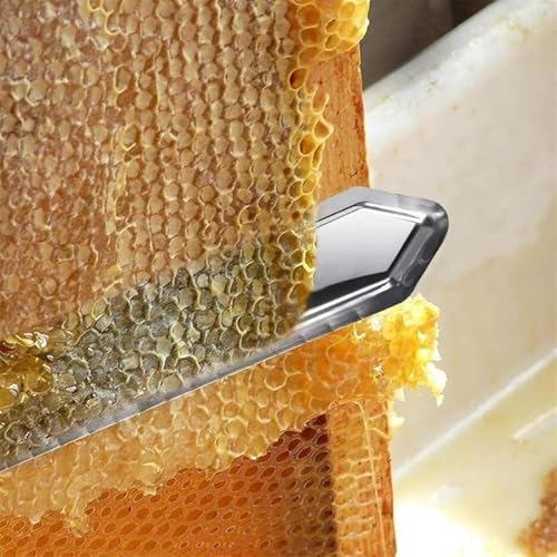 Honey Uncapping Knife, Stainless Steel Electric Cutter with Display for Beekeeping, Wax Extraction Tool, Easy Honey Cutting for Beekeeper Collection