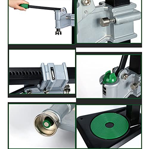Manual Bottle Capper Tool for Home Brewing,Heavy Duty Strong Metal Easy Action Bench Bottle Capper, Adjustable Height Beer Bottle Capping Machine