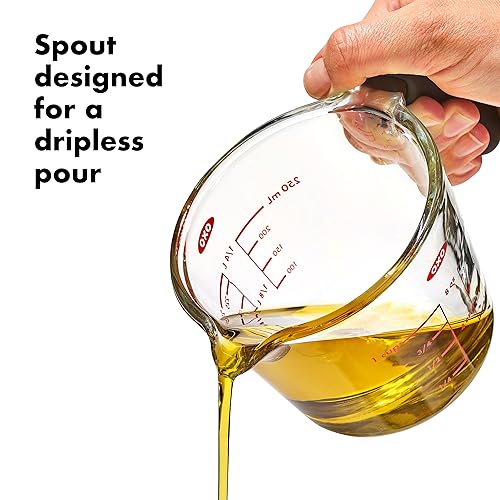 OXO Good Grips 1 Cup Glass Measuring Cup - size: 1 Cup (No Lid)