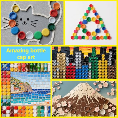 120 PCS Silicone Rubber Bottle Caps, 6 Colors Reusable Beer Caps for Home Brewing Beer, Soft Drink, Wine Bottle, Beer Bottle, Soda Bottles Kitchen Gadgets