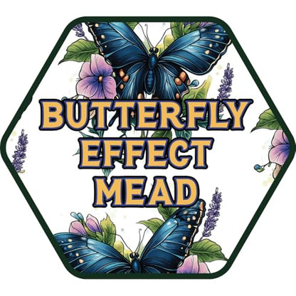 Craft A Brew - Mead Maker’s Choice - Butterfly Effect Mead Recipe Kit - Ingredients & Instructions for Mead Fermentation & Backsweetening – With Orange Blossom Honey - Makes 1 Gallon Still Mead - color: Butterfly Effect