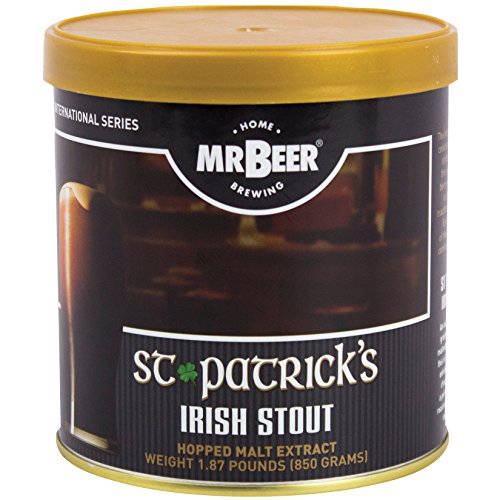 Mr. Beer St. Patrick’s Irish Stout 2 Gallon Homebrewing Refill - style: St. Patrick's Irish Stout