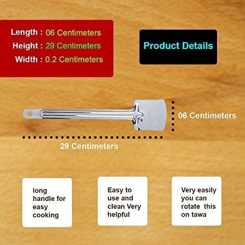 Stainless Steel Tavetha/Turners/Spatulas/Cooking Turner/for Dosa, Roti, Chapati, 29 CM - size: Palta Spoon