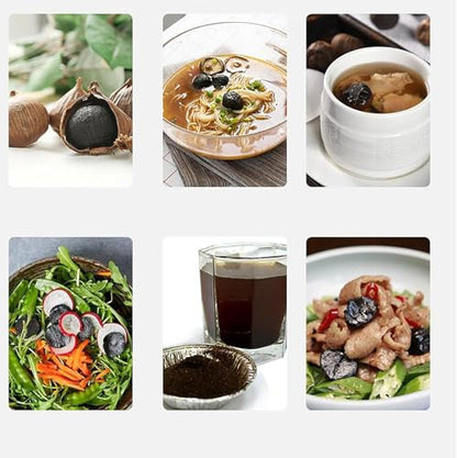 Black Garlic Fermenter (6/7.5L) Laminated Design + Stainless Steel Shelf 7-Day Fast Fermentation + Regular Drying + Power Off Memory for Yogurt, Natto, Fruit Vinegar, 7.5L
