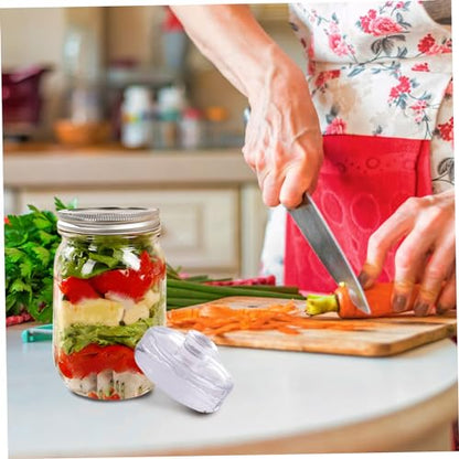 Fermenting Weights with Handle 230g Fermentation Weights Glass for Fermenting Sauerkraut Pickles Kimchi Transparent 2.8in for Wide Mouth Jars