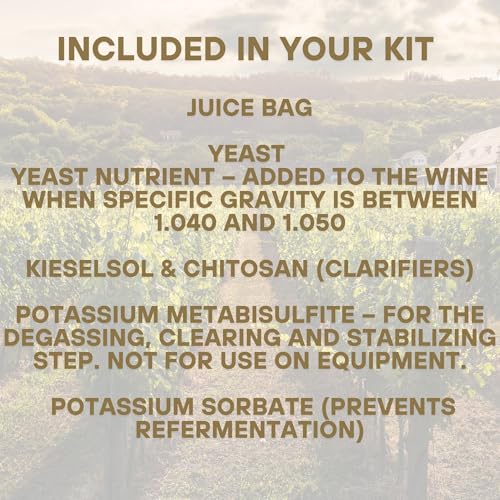 Master Vintner™ Winemaker's Reserve™ Moscato Wine Recipe Kit Makes 6 Gallons