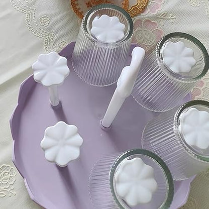 Bottle Drying Rack,Swan Cup Holder,Mug Holder with Rotating Drain Tray;Stylish Swan Head Design;Ideal for Kitchen,Dining,Living Room;Coffee Mug Holder(Purple)