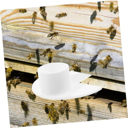 BESPORTBLE Bee Feeder Waterer for Beehives 10-Piece Bee Water Dispenser Set Sturdy Outdoor Feeding Station for Beekeeping Essential Beehive Accessories