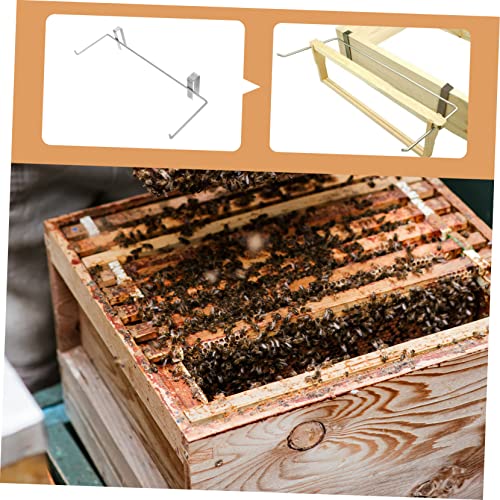 GANAZONO 1pc Beekeeping Frame Holder Beehive Spleen Rack Compact Bee Hive Stand Hanging Design