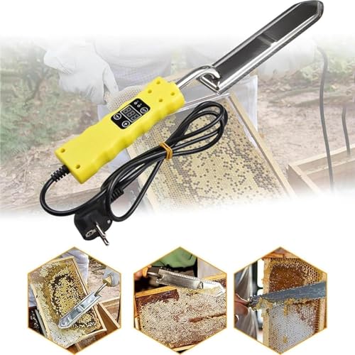 Honey Uncapping Knife, Electric Honey Extractor, Portable Stainless Steel Uncapping Knife