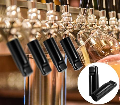 MRbrew Beer Tap Cover Draft Beer Faucet Cap, 10 Pieces Beer Tap Plug Keg Tap Kit Rubber Tap Soother Sanitary Covers Beer Nipple For Most Standard American Draft Beer Faucet, Kegerator Accessories