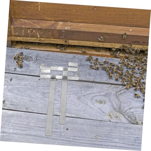 BESPORTBLE Stainless Steel Beekeeping Frame Holder Professional Hive Frame Rest for Easy Inspection and Harvesting Durable Nesting Shelf for Beekeeper Supplies