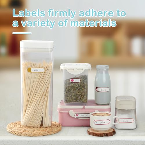 480 Pcs Baby Bottle Labels - Waterproof Name Labels, Self-Laminating for Kids Stuff - Animal & Weather Themed Daycare Essentials - style: Animal&Weather Style