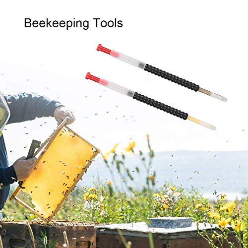 Fdit Beekeeping Grafting Tool 2Pcs Queen Bee Larvae Retractable Rearing Supplies