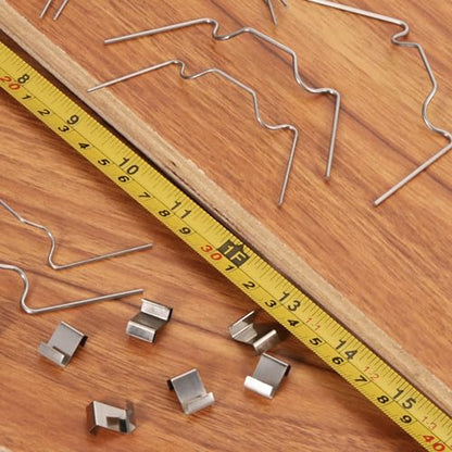 UXCELL 150pcs Greenhouse Glazing Clips, 95mm Stainless Steel W Type Greenhouse Glazing Wire Clips - size: 95mm