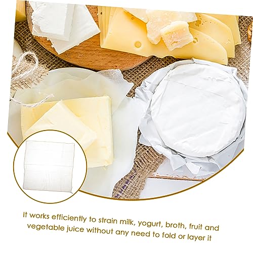 SMASOLO 18pcs Reusable Cheese Cloth for Straining Draining Tofu Making Muslin for Cooking Canning and Baking for Yogurt Oil and Poultry