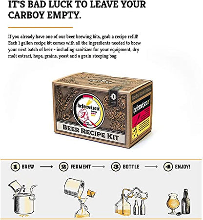 Craft A Brew Recipe Kit - Hefeweizen Refill - 1 Gallon - Ingredients for Home Brewing Beer - color: Hefeweizen