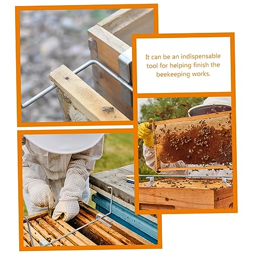 BESPORTBLE 3pcs Beehive Frame Holder Rack Holder Bee Nest Support Bracket for Beekeeping Tool Stainless Steel