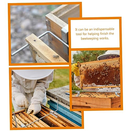 BESPORTBLE 3pcs Beehive Frame Holder Rack Holder Bee Nest Support Bracket for Beekeeping Tool Stainless Steel