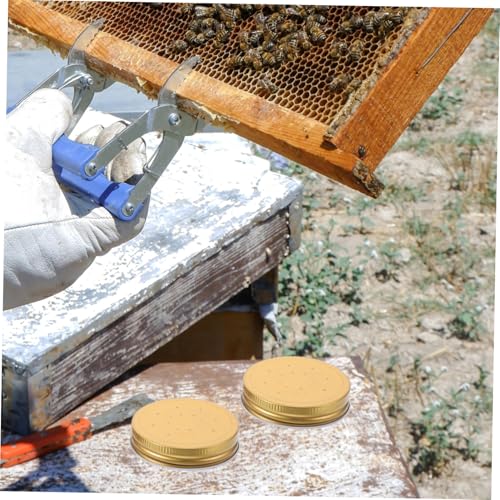 balacoo 4pcs Beehive Entrance Water Feeder Beekeeping Equipment for Bee Watering Station Lid Feeders Beekeeping Supplies