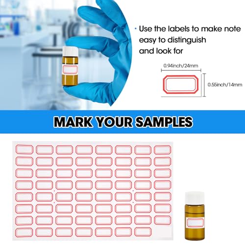 12PCS 10ml Amber Glass Vials with White Screw Caps and Plastic Stoppers, Leak-Proof Small Liquid Sample Bottles for Essential Oils, Perfumes, Reagents - color: AMBER, size: 10ml