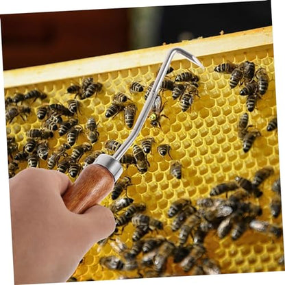 2pcs Beehive Cleaning Hook for Beekeeping Hive Tool Beehive Cleaning Beekeeping Tool Cleaner
