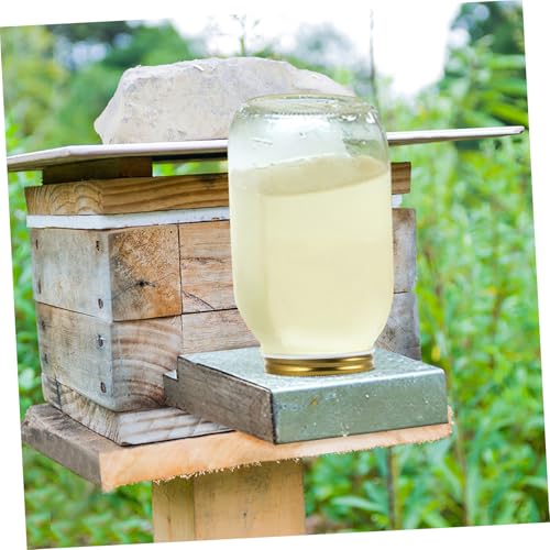 UKCOCO Bee Water Feeder Station Lids 5pcs Hive Entrance Water Dispenser for Beekeeping Supplies Sturdy Entrance Feeder Tool for Beehive Hydration