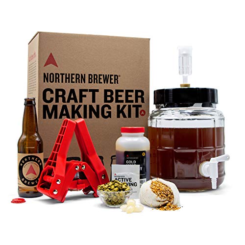 Northern Brewer - Siphonless 1 Gallon Craft Beer Making Starter Kit, Equipment and Beer Recipe Kit (Kama Citra IPA) - color: Kama Citra IPA