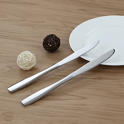 16-Piece Stainless Steel Dinner Knives Set