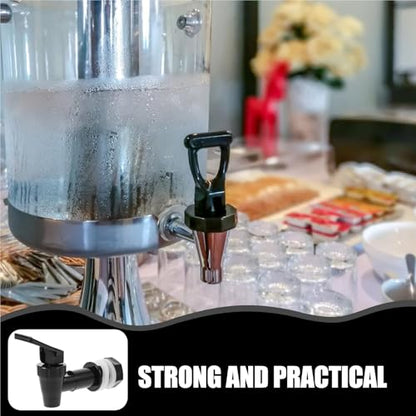 Spigot For Beverage Dispenser 2pcs Water Dispenser Spigot Plastic Replacement Taps Coolers Beverage Dispensers faucets Jugs Reusable Cooler