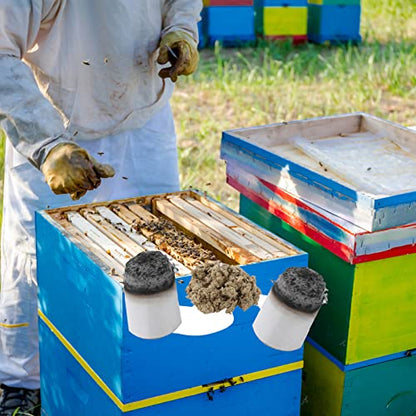 Bee Smoker Pellets - Natural Bee Hive Smoker Fuel, Simple and Convenient, Soft Smoke, Pleasant Smell, Suitable for Beekeeping（216Packs）