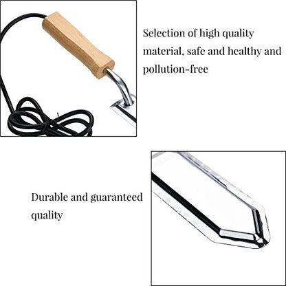 Septpenta Honey Uncapping Knife, Honey Cutter Scraper, Stainless Steel Electric Honey Knife Extractor Equipment Beekeeping Equipment, Electric Uncapping Knife for Beginning Beekeepers(USA)