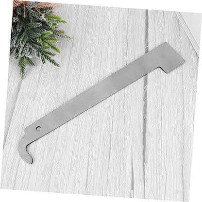 balacoo Essential Beekeeping Tool J Hook Bee Hive Scraper Tool Stainless Steel Hive Tool