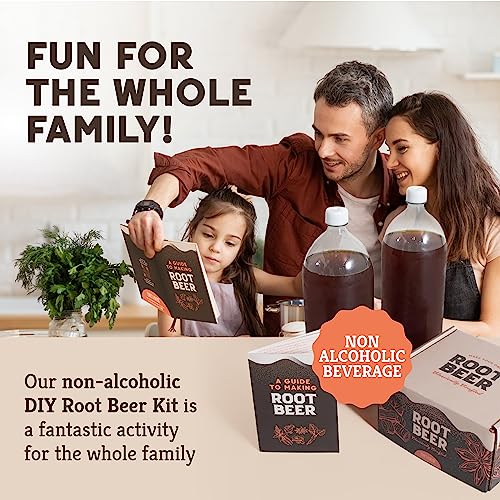 Craft A Brew - DIY Make Your Own Craft Root Beer - Complete Equipment and Supplies - Starter Home Brewing Kit - 1 Gallon - style: Root Beer Kit