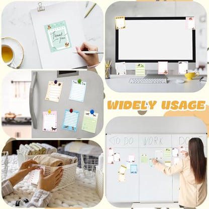Chiisong 12 Pcs German Shepherd Sticky Notes 3x4 Inches Dog Notepad to Do List Kawaii Dog Lover Gifts for Women Office Supplies Sticky Notes Home Christmas Office Decor - style: German Shepherd